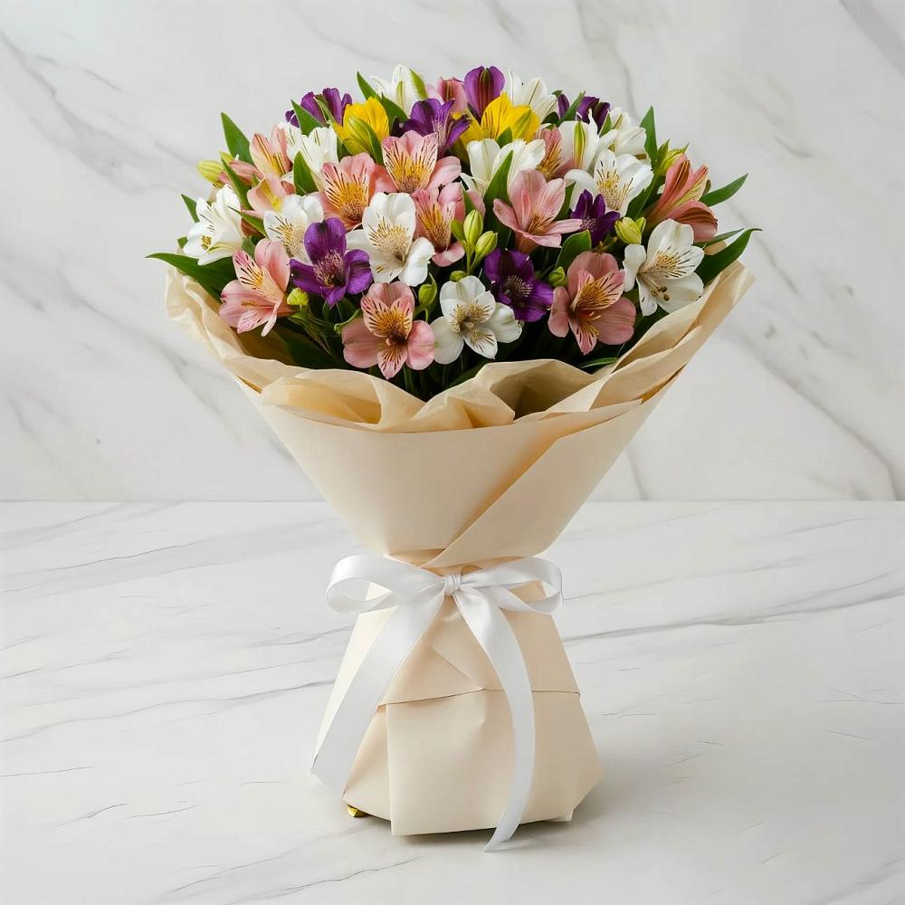 Букет цветов из: Альстромерии в Зилаир