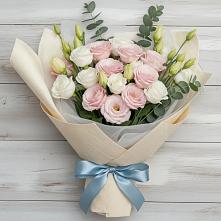 Букет цветов из:  Лизиантусы #REPLACE_PRED# Зилаир