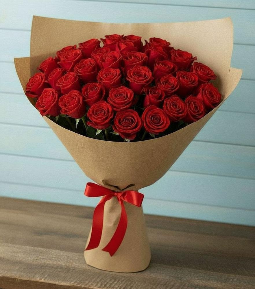 Букет Красные розы Милано в Зилаир