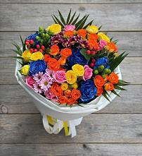 Букет цветов из:  Розы и Хризантемы #REPLACE_PRED# Зилаир