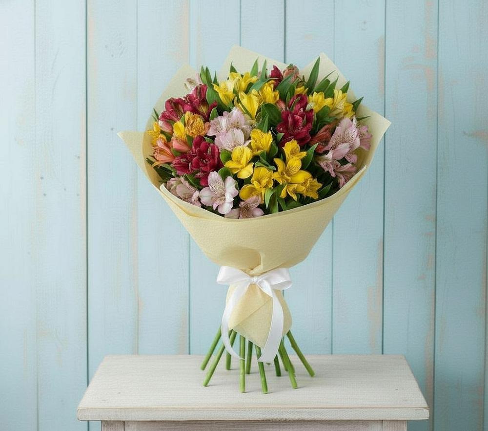 Букет цветов из: Альстромерии в Зилаир